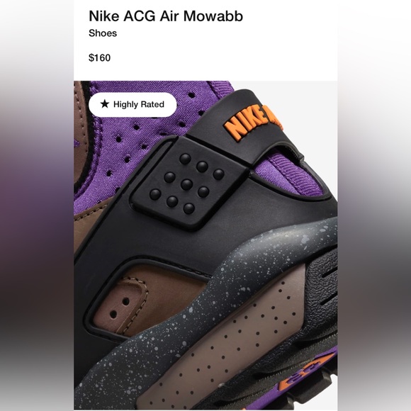 Men’s Nike ACG Air Mowabb Trails End Size 14 - Picture 8 of 14